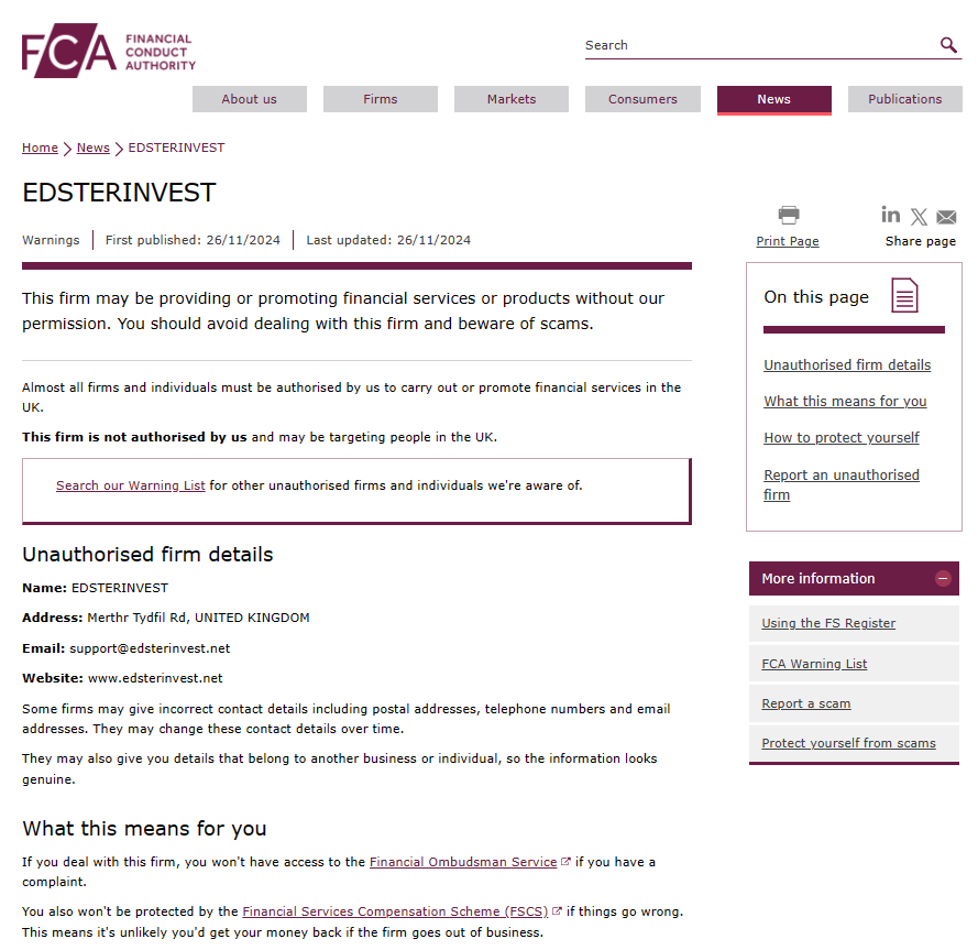 EDSTERINVEST