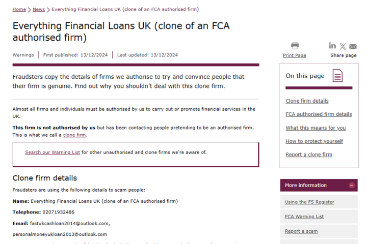 Everything Financial Loans UK