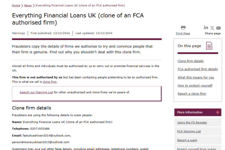 Everything Financial Loans UK